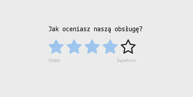 Pytanie Ocena w skali Likerta